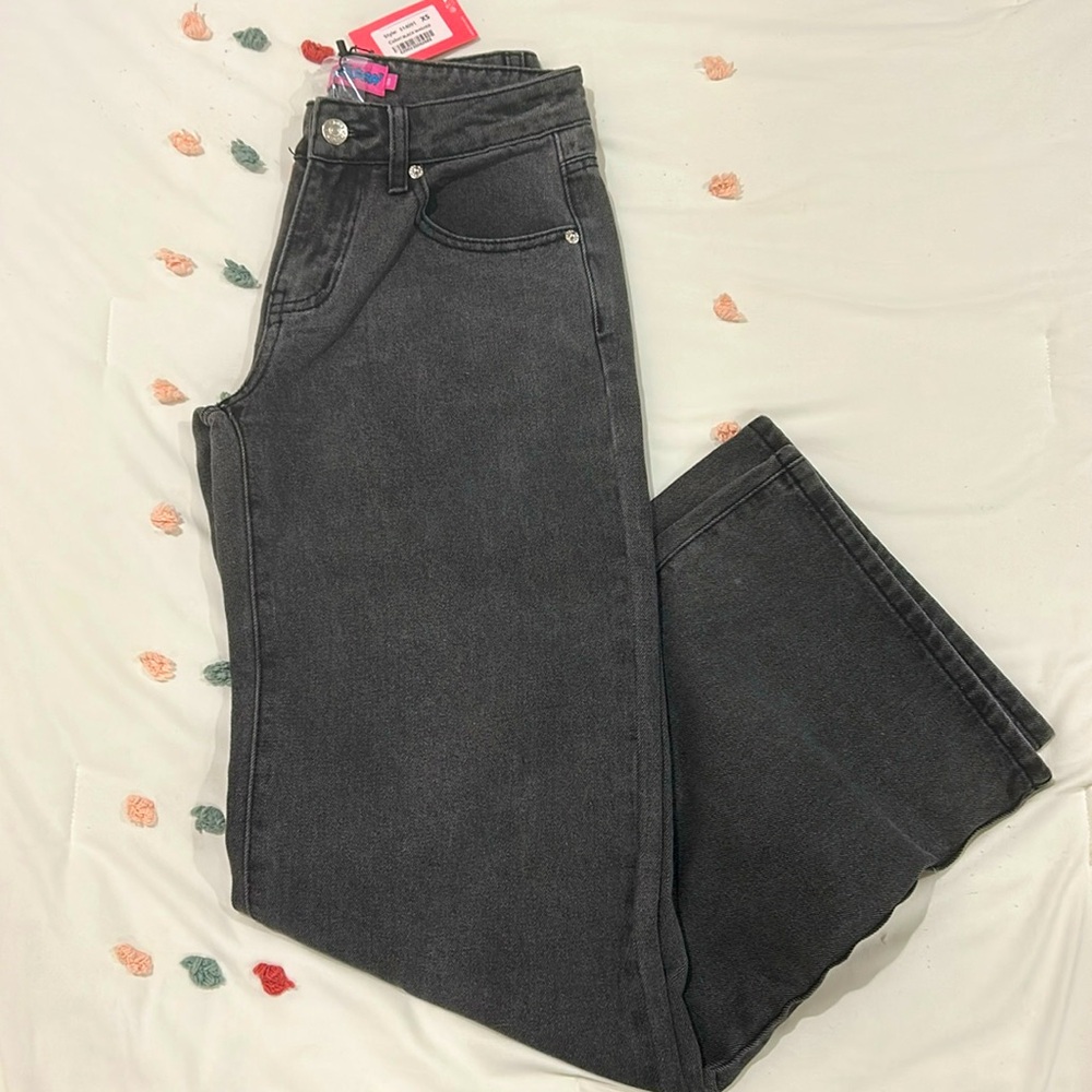 Low Rose Black Washed Jeans